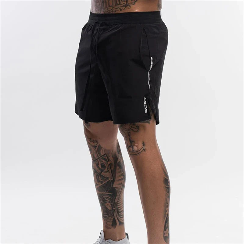 Short Masculino Fitness Ônix Sports Respirável e de Secagem Rápida - Ônix Sports